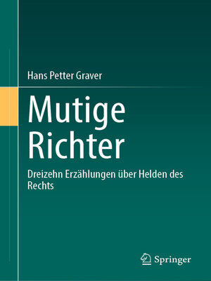 cover image of Mutige Richter